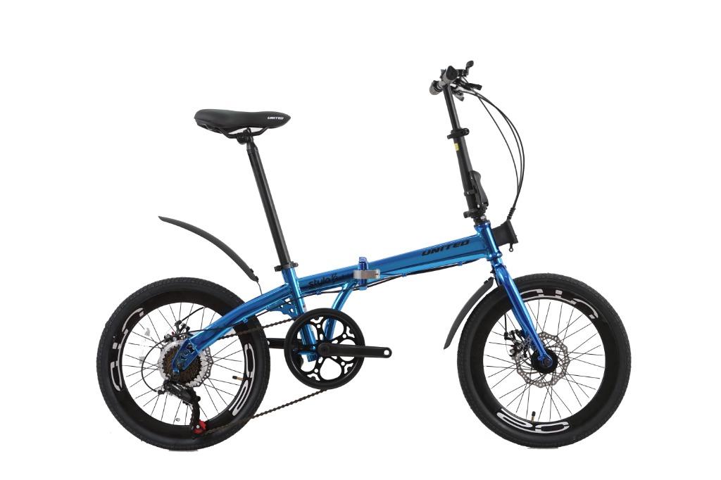 united folding bike