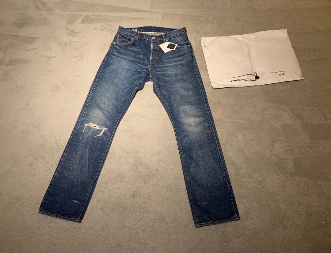 Visvim 20AW Social Sculpture 16 Damaged 25 W30L30, 男裝, 褲＆半截