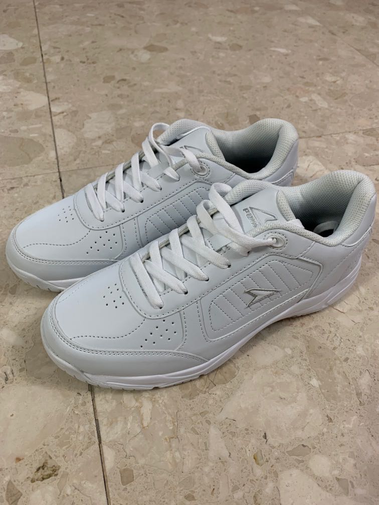 Power school shoes best sale white