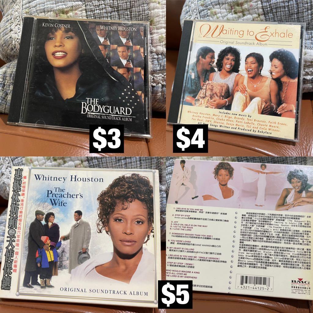 Whitney Houston CDs, Hobbies & Toys, Music & Media, CDs ...