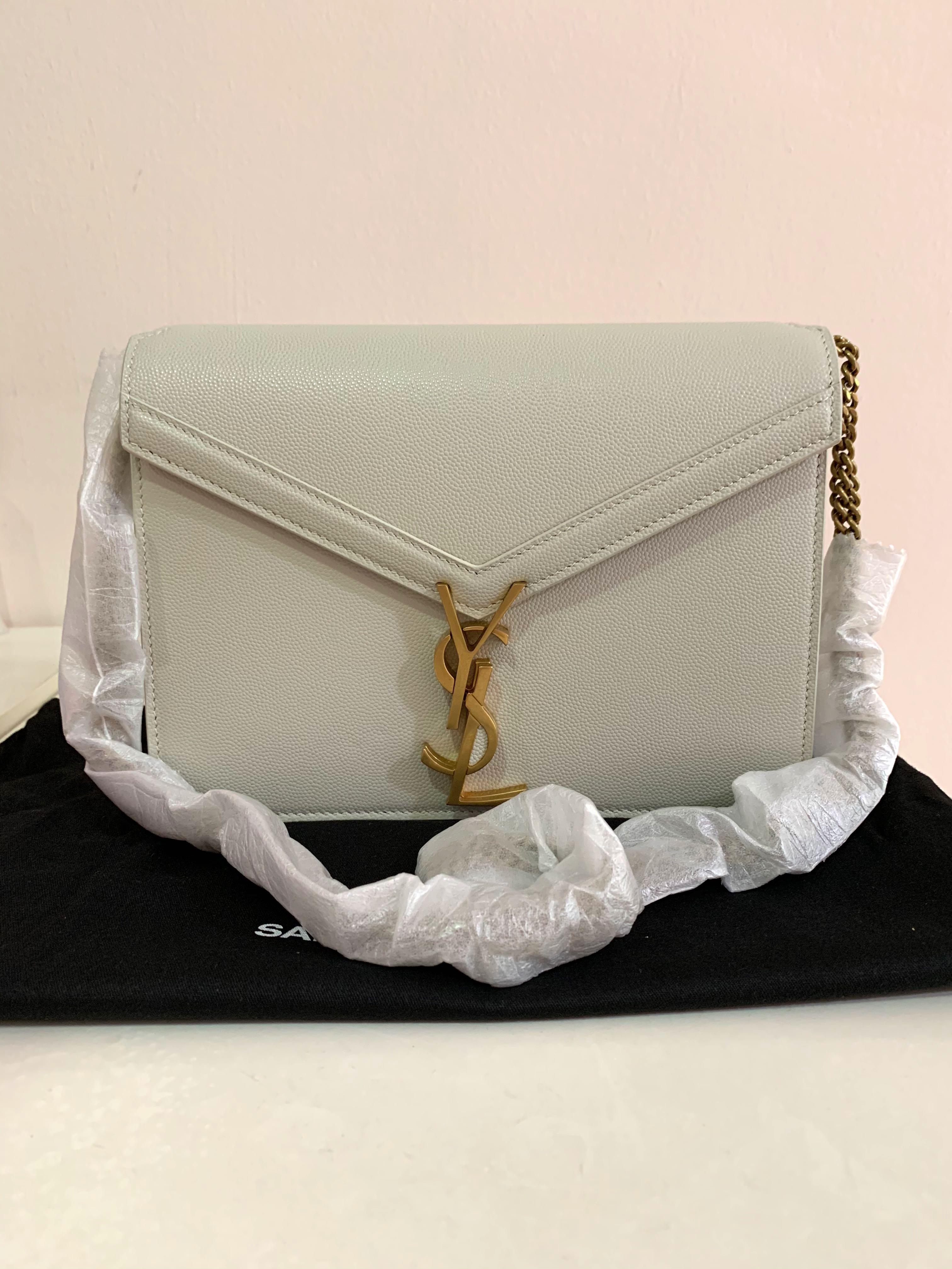 Cassandra monogram top clasp bag