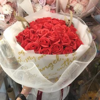 保鮮花束m 手作 自家設計 藝術品 Carousell