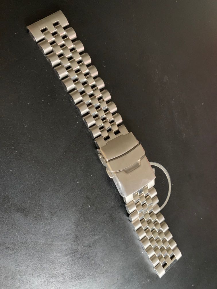 20mm Jubilee Watch Bracelet (Straight End Links), Luxury, Watches on