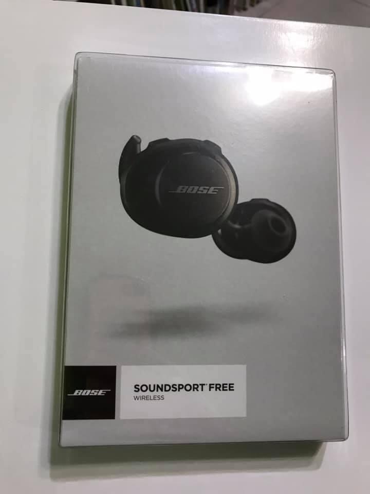 Bose 藍芽耳機soundsport free 藍牙耳機, 耳機及錄音音訊設備, 耳機在