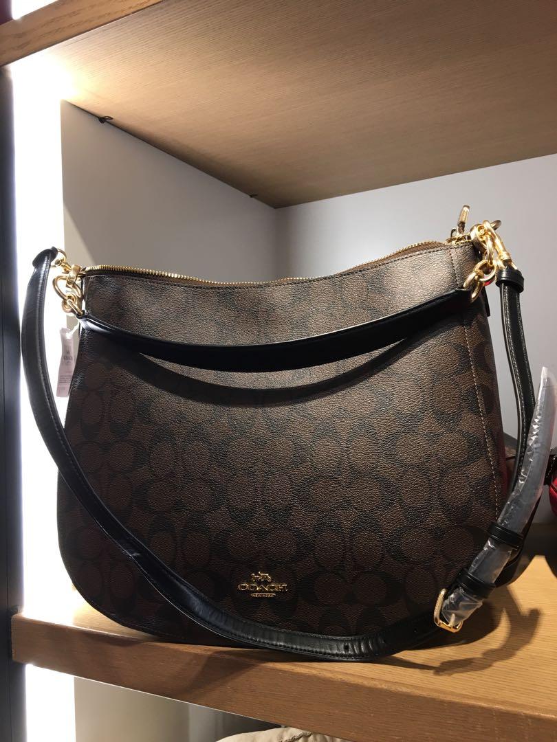 Coach elle hobo signature deals