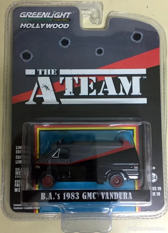 GMC Vandura 1983 A-team. Greenlight 1/43