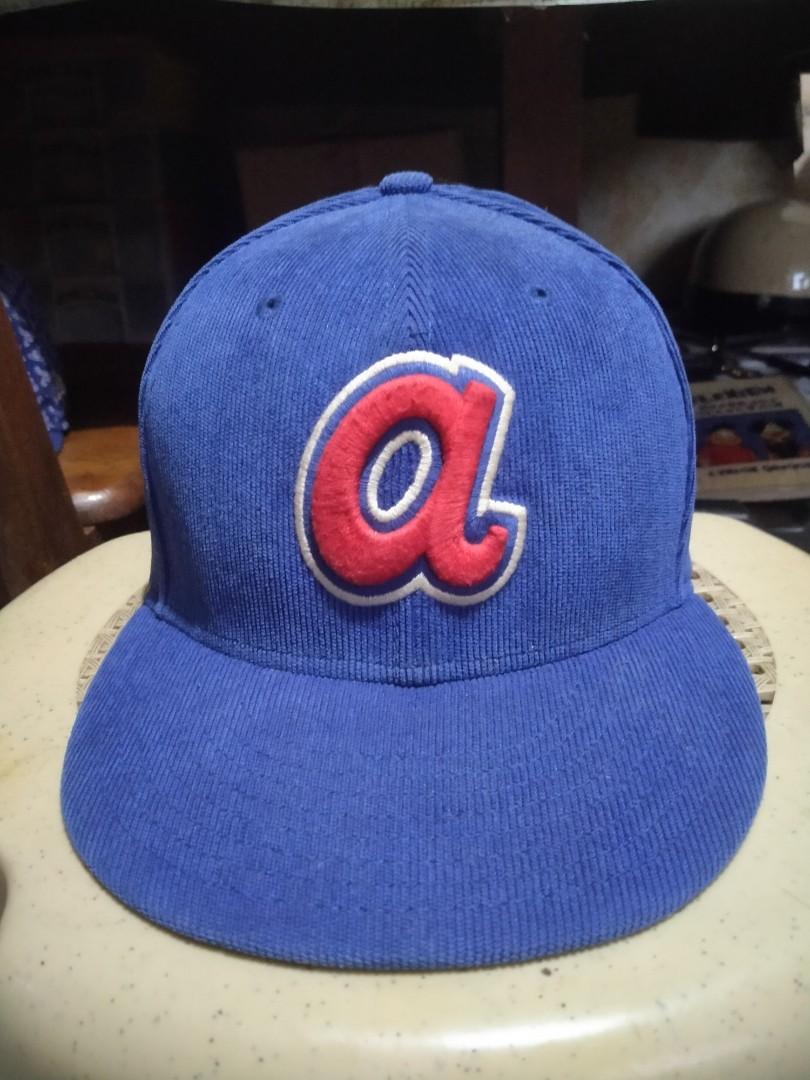 Atlanta Braves Corduroy NE Snapback 
