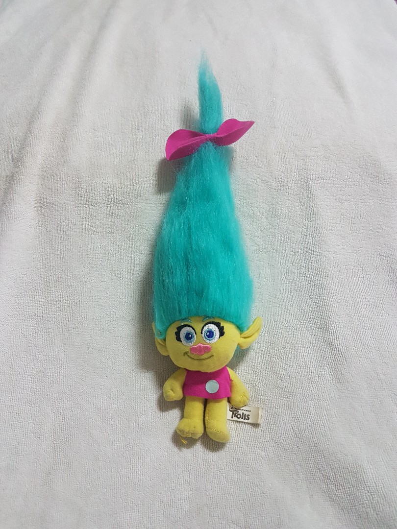 Authentic DreamWorks Trolls Smidge Plush Soft Toy Hobbies Toys Collectibles Memorabilia Fan Merchandise on Carousell