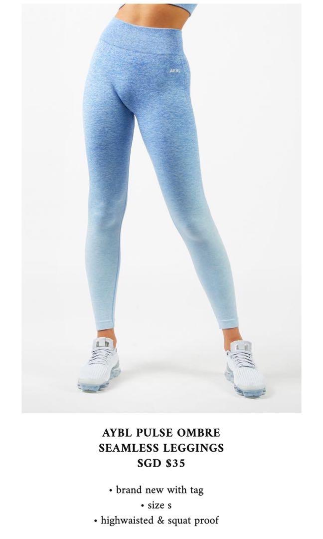 Aybl Pulse Ombre Seamless Leggings, Women's Fashion, Activewear on Carousell