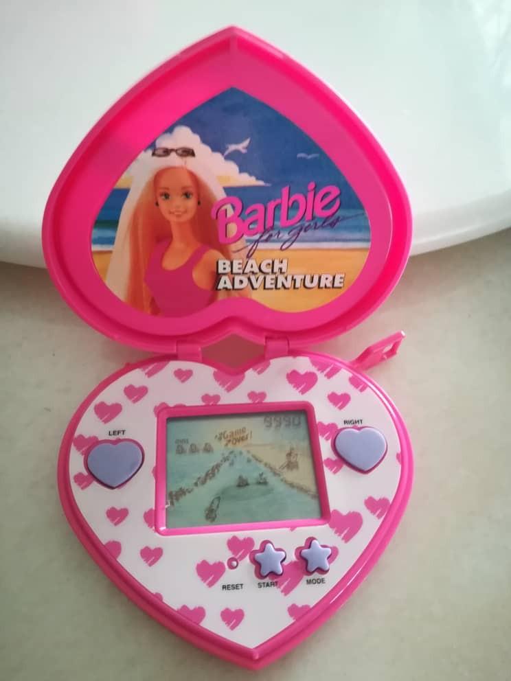 Barbie handheld game sale