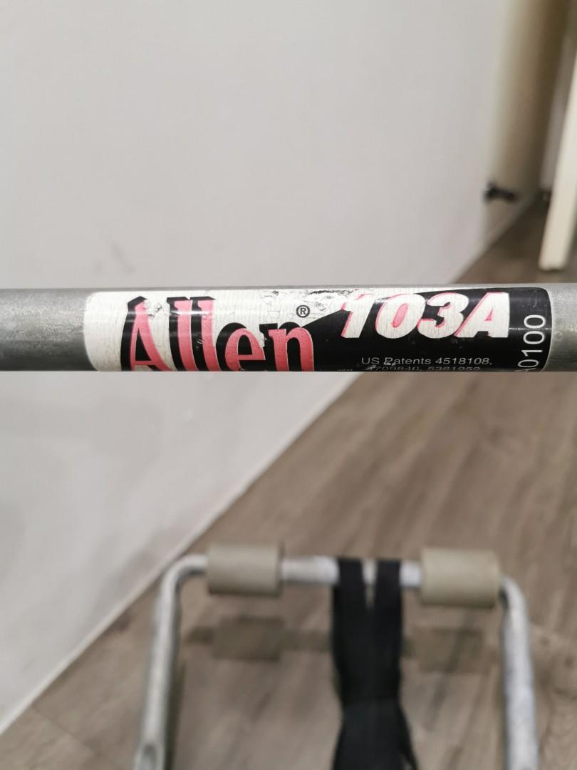Allen 103a bike rack instructions online