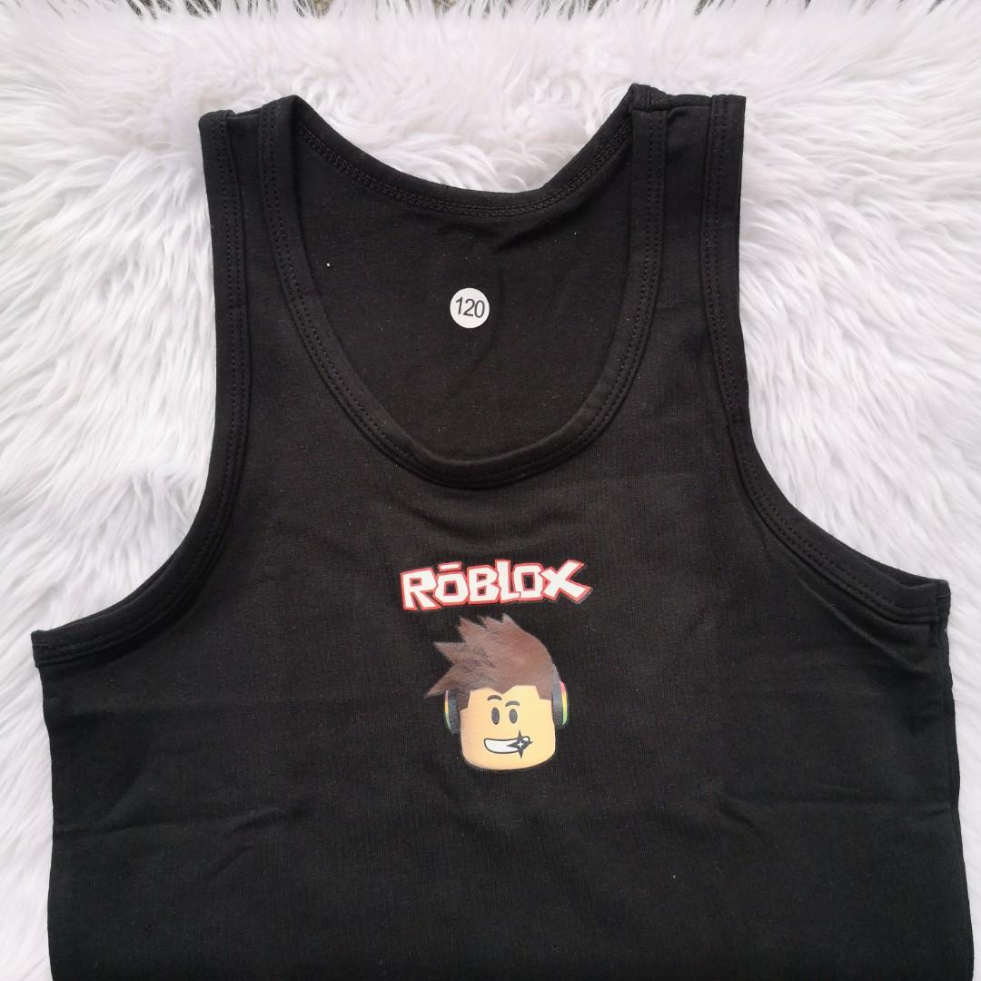 Black Roblox Shirt Sando For Boys Kids 4 5yrs Old Babies Kids Babies Kids Fashion On Carousell - newborn roblox baby girl