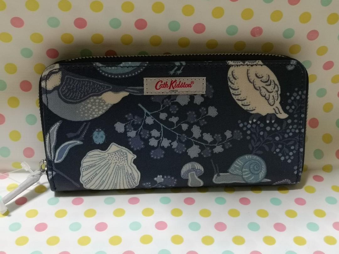 BNWT Authentic Cath Kidston Magical Memories Continental Zip Wallet