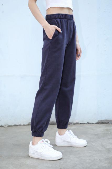 Brandy melville navy sweatpants