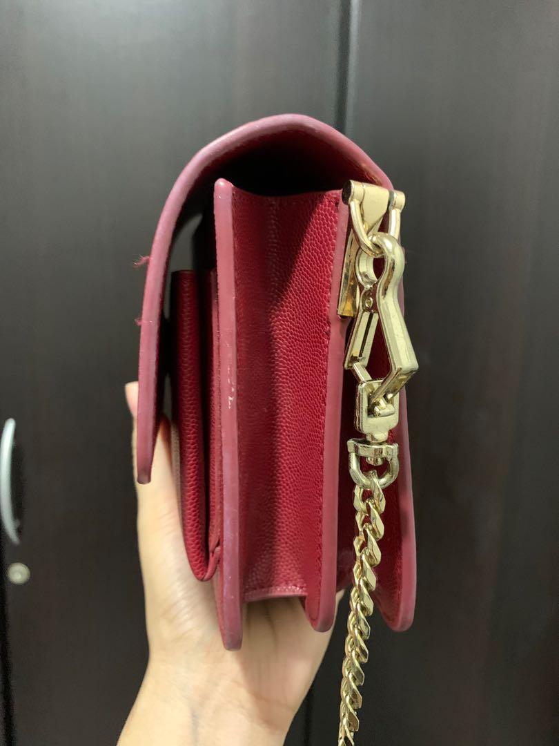 Charles and keith store red sling bag
