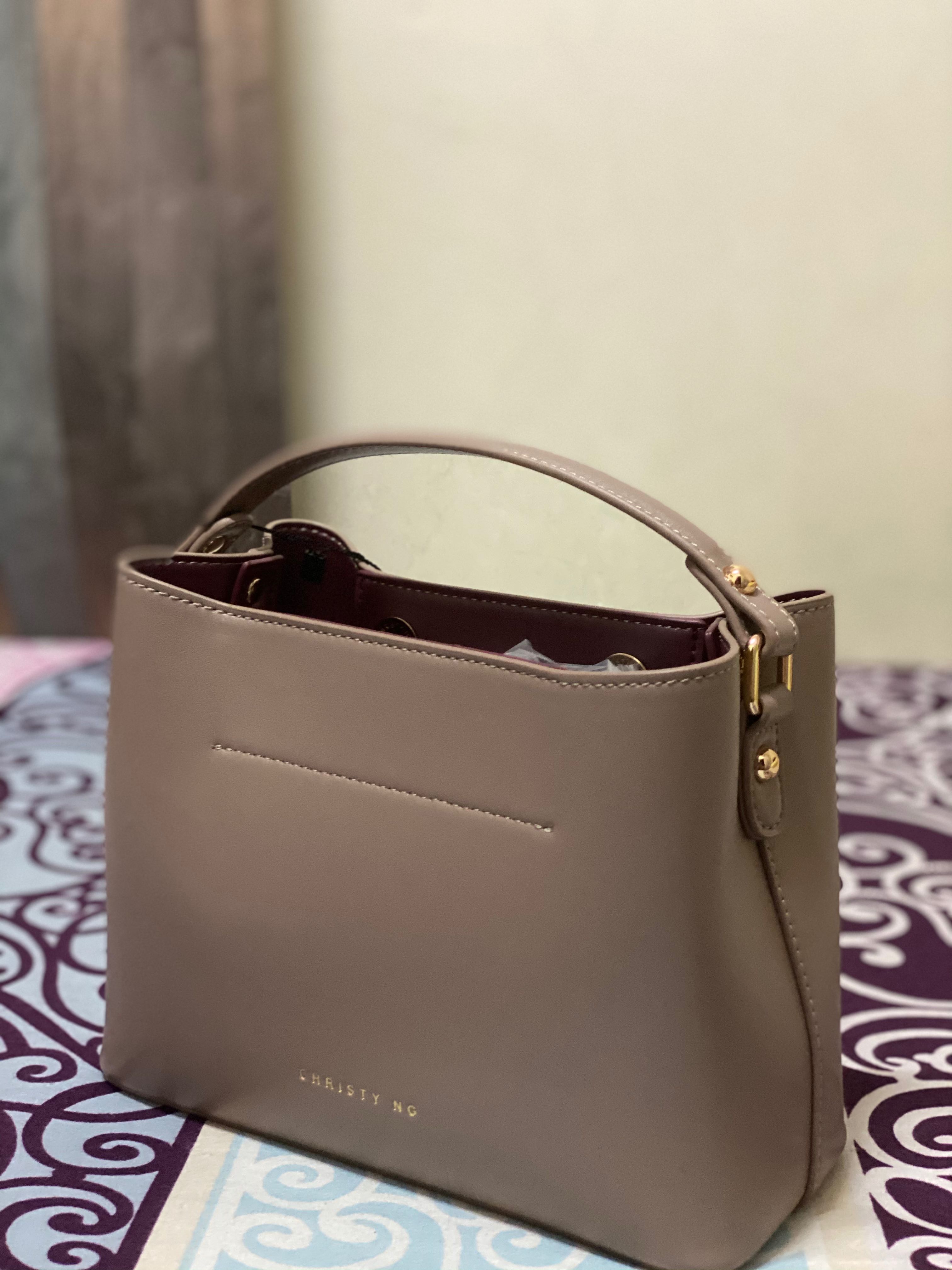 Christy Ng Mini Jean Bag in Clay Brown Brand New Women s