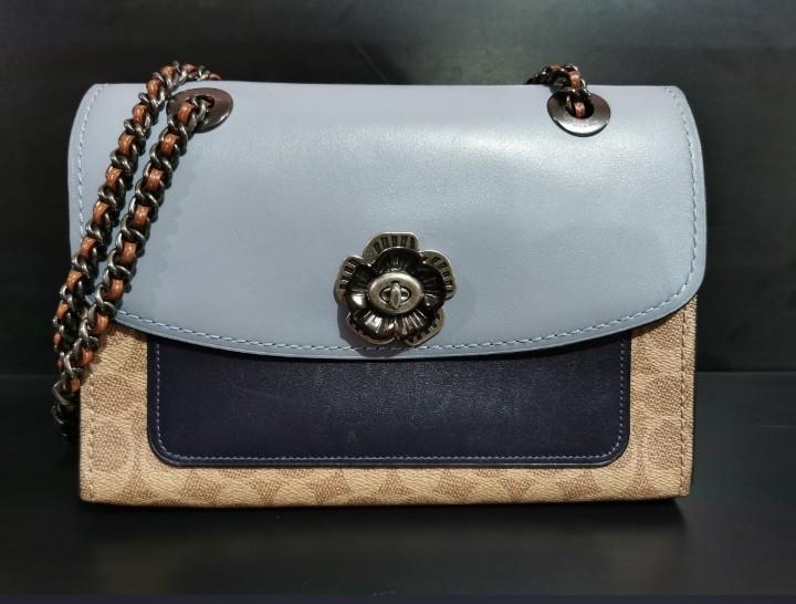 Coach parker blue sales