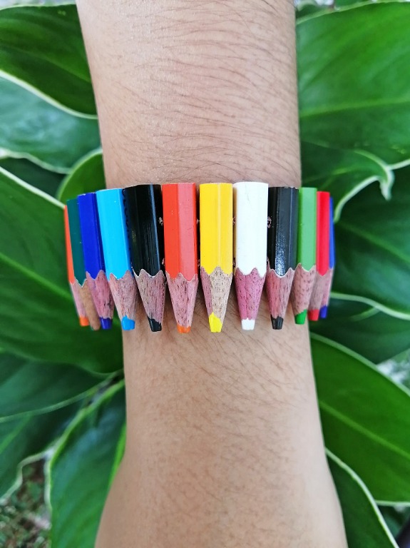 Rare Color Pencil Bracelet, Women's Fashion, Jewellery, Bracelets on