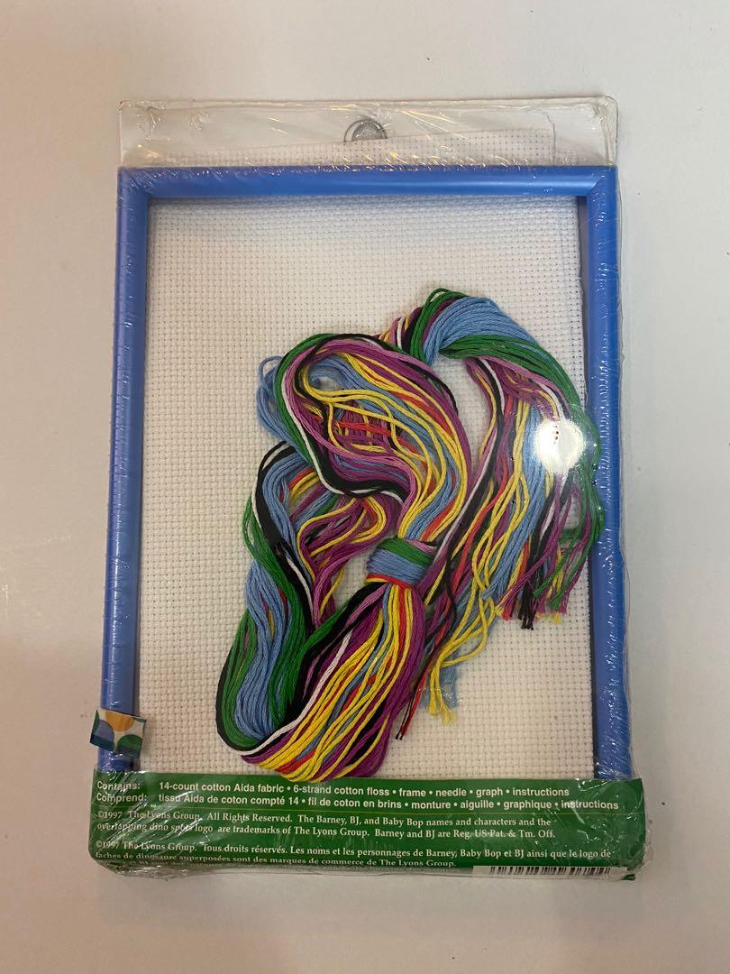 Cross stitch kit with frame - Barney curtain call (Category: Art & Prints) located in Manila. Submitted by trendystash (Listing ID 1053388049, Image 2). Description: .