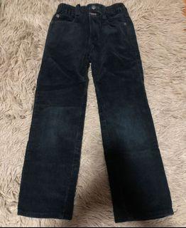 Curdoroy black pants for 5-6 yrs old