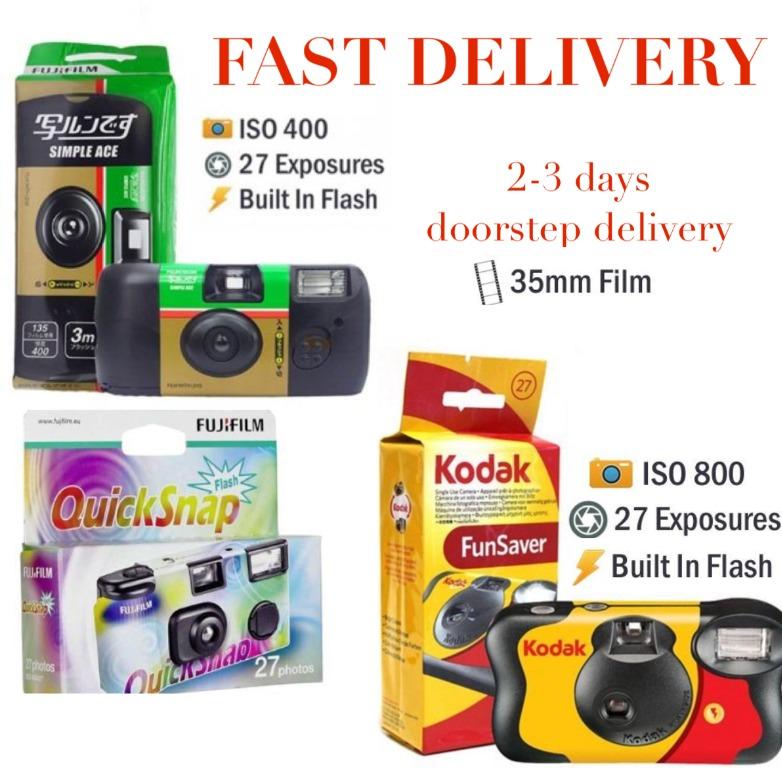 Kodak Ektar Fujifilm Vs Kodak Disposable Camera 27/39 Exposures