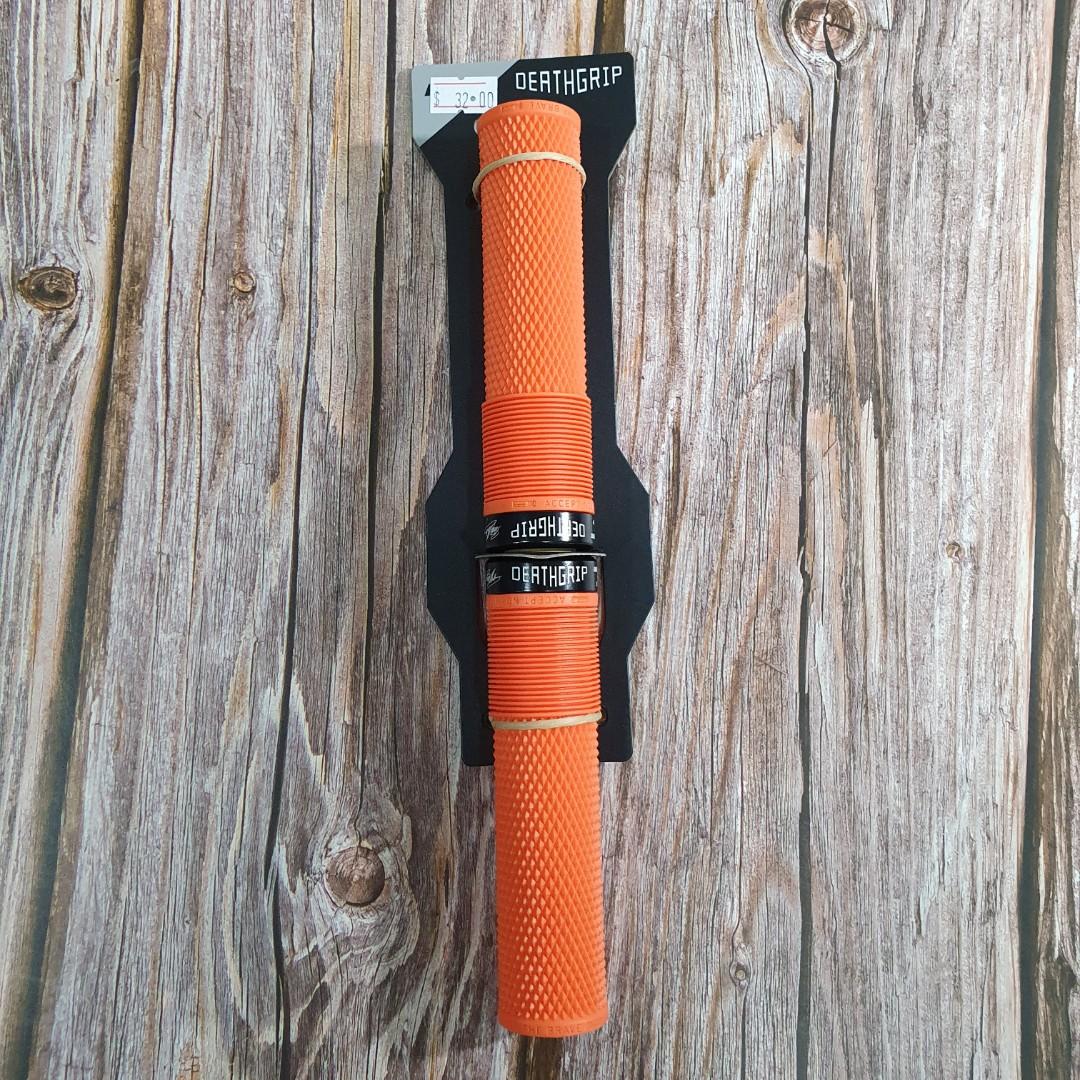 DMR Deathgrip Flangeless Orange Sports Equipment Bicycles Parts Bicycles on Carousell