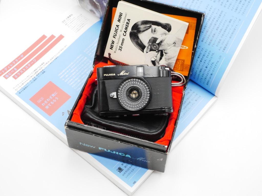 Rare Fujica Mini Half Frame 35mm Film Camera Full Box Set Photography Cameras Digital Cameras On Carousell
