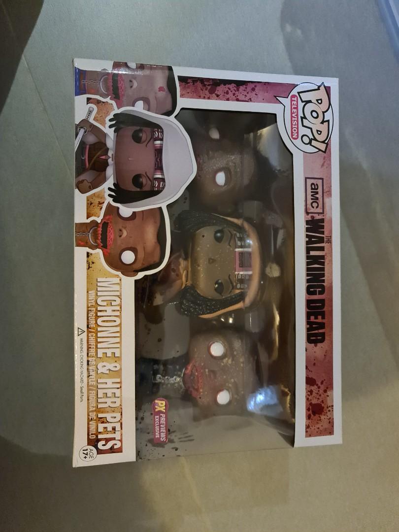 Michonne and her pets hot sale funko