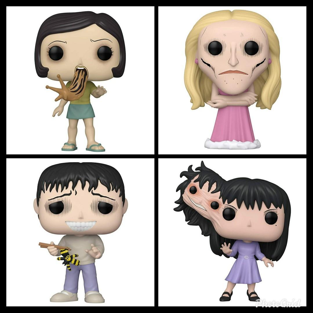 Funko Pop Ito Junji 伊藤潤二富江雙一蛞蝓少女 夕子 時裝模特兒 淵 玩具 遊戲類 玩具 Carousell