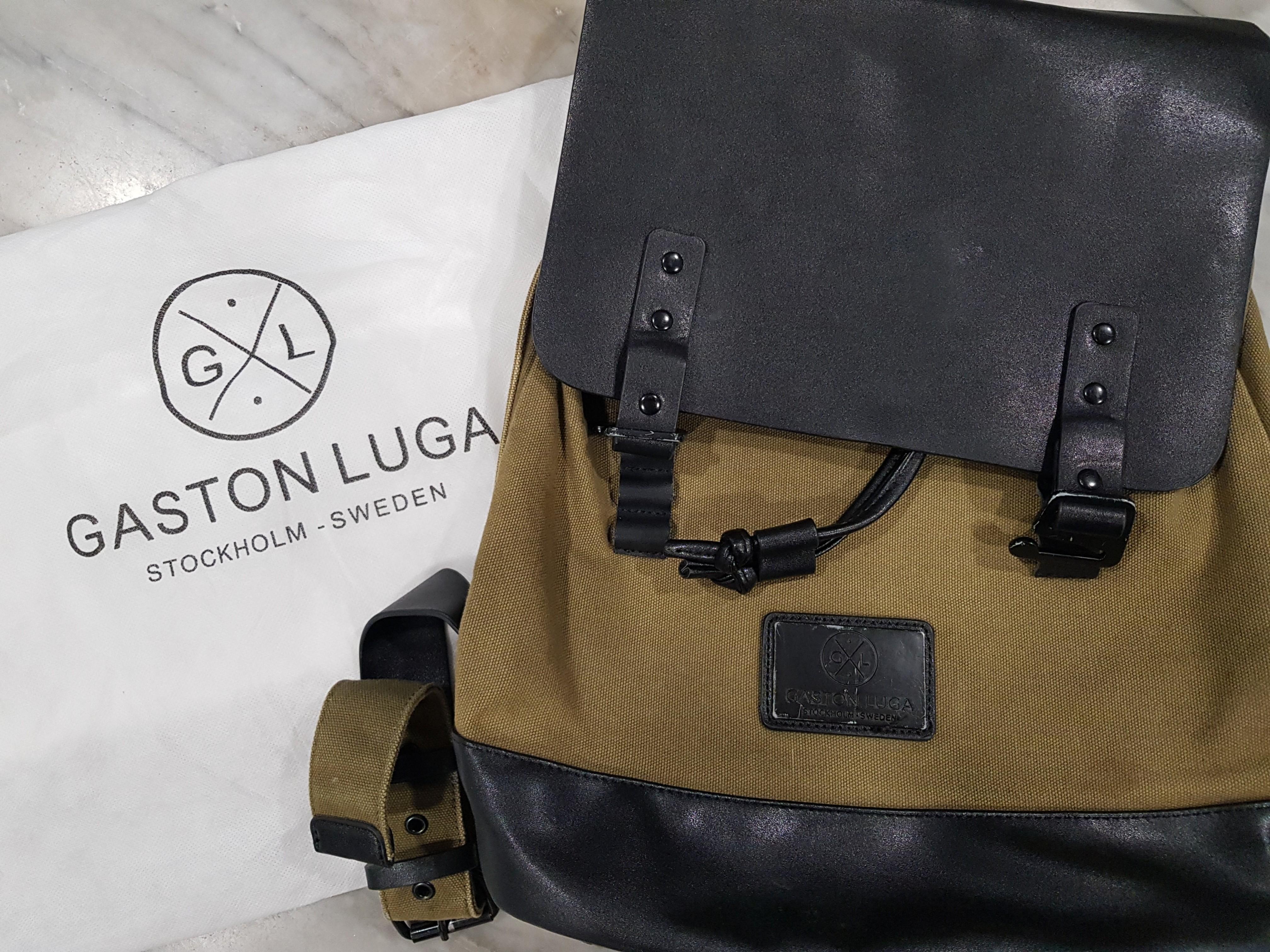 Gaston Luga Pråper (Oliveblack), Luxury, Bags & Wallets on Carousell