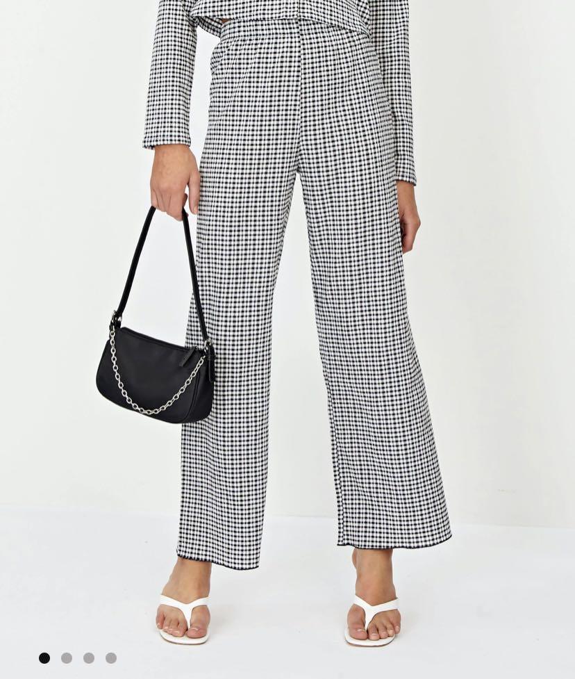 Glassons Gingham pants Women s Fashion Clothes on Carousell