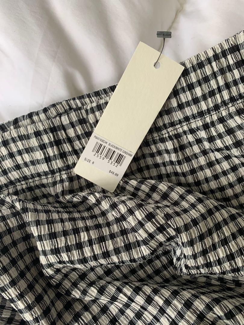 Glassons Gingham pants Women s Fashion Clothes on Carousell