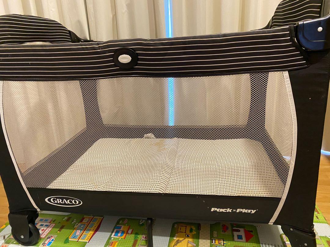 Graco Pack n Play On The Go Playard Dream on Me waterproof mattress Babies Kids Infant Playtime on Carousell