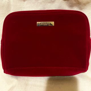 gucci velvet makeup bag