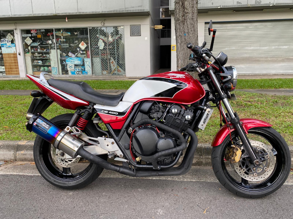 Honda CB400SF Super Four Specs 3 Vtec 2025 Blueflame Motorcycles