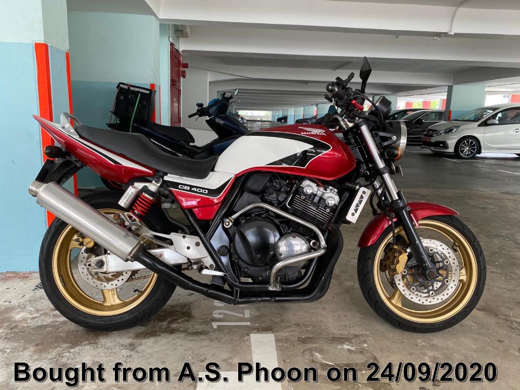 Honda CB400SF Super Four Specs 3 Vtec 2025 Blueflame, Motorcycles