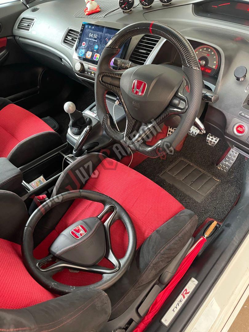 Honda Civic FD2 Type R Carbon fiber steering wheel Car