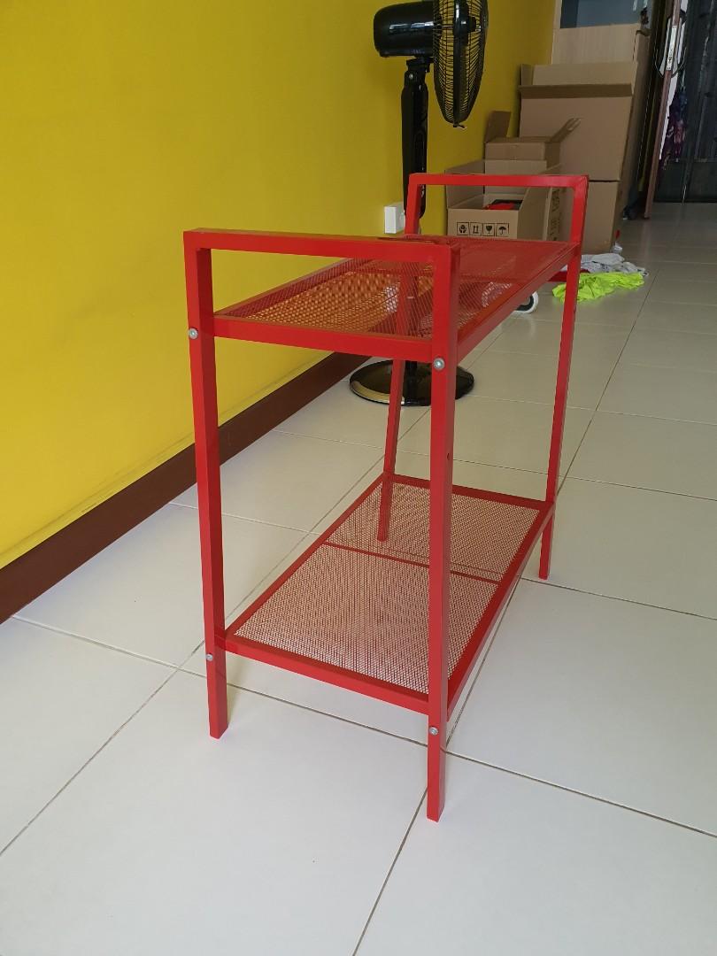 IKEA LERBERG 2 tier shelf, Furniture & Home Living, Furniture, Shelves