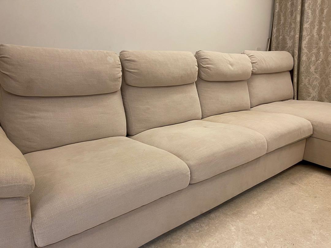 IKEA Lidhult 4 seat L-shape Sofa, Furniture & Home Living, Furniture, Sofas  on Carousell