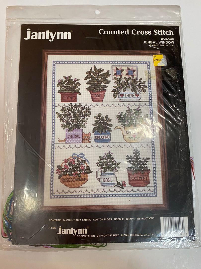 Jannlyn counted cross stitch kit - herbs herbal window (Category: Handmade Craft) located in Manila. Submitted by trendystash (Listing ID 1053389366, Image 1). Description: .