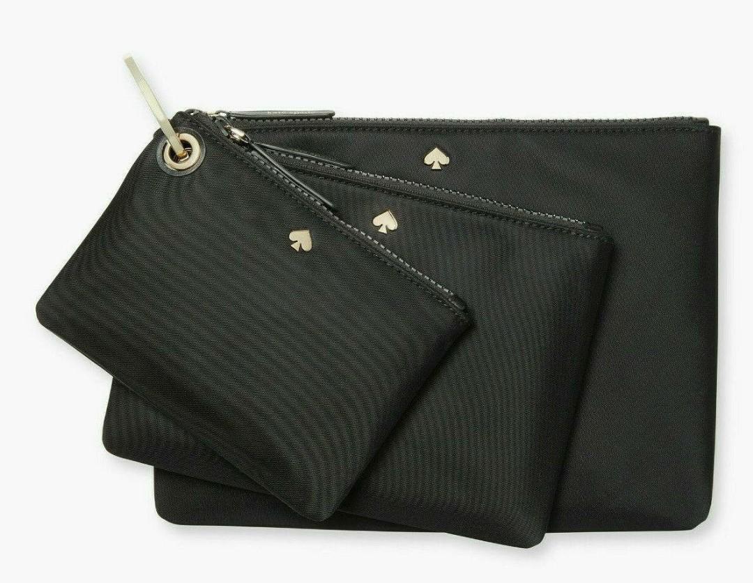 Kate spade triple pouch deals