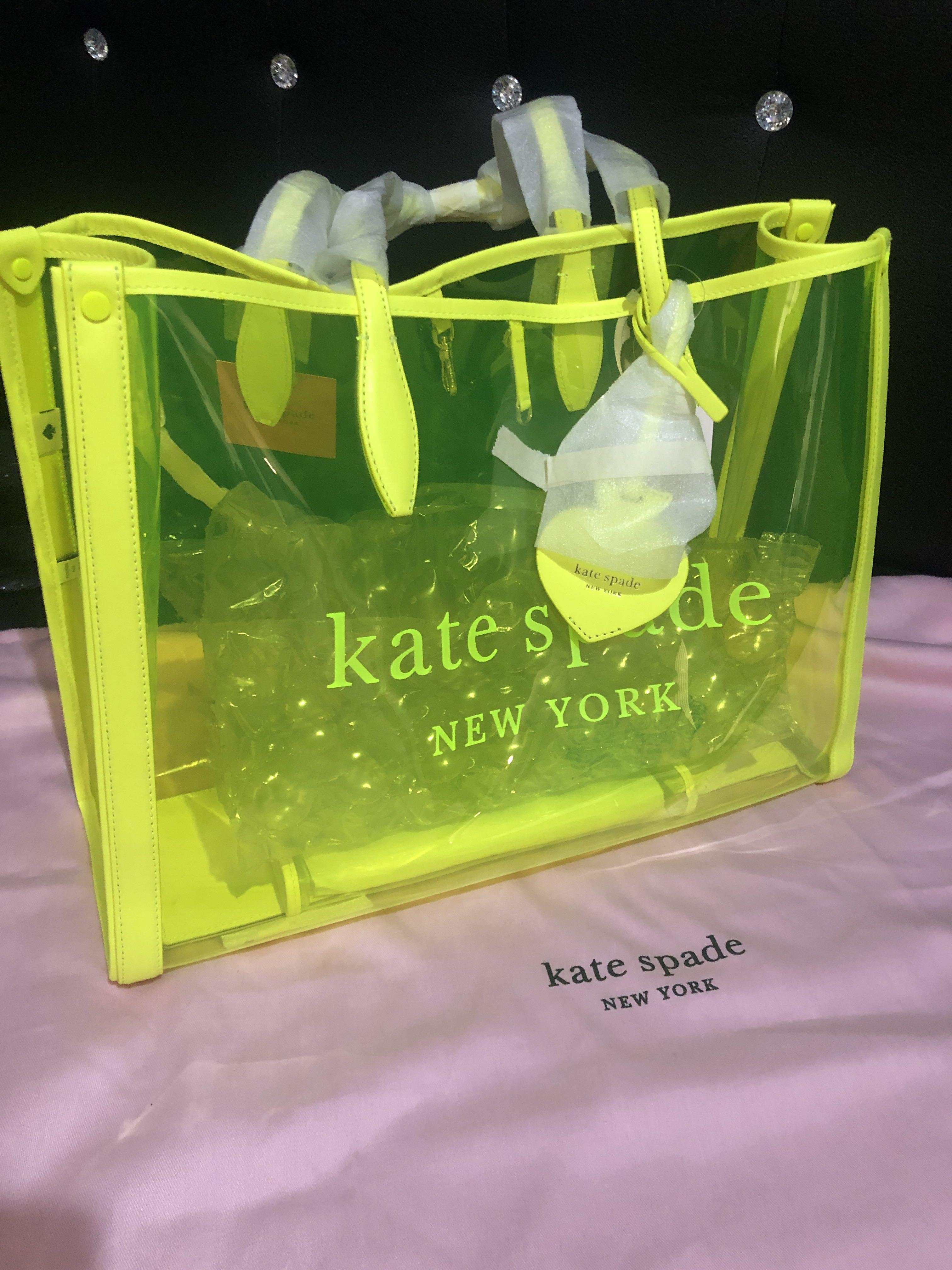 Kate Spade Market See Through Large Tote Fesyen Wanita Tas