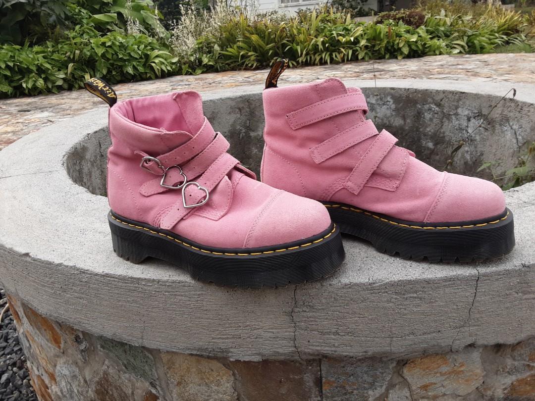 Doc martens lazy sales oaf pink
