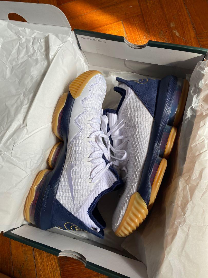 Lebron 16 triple white store