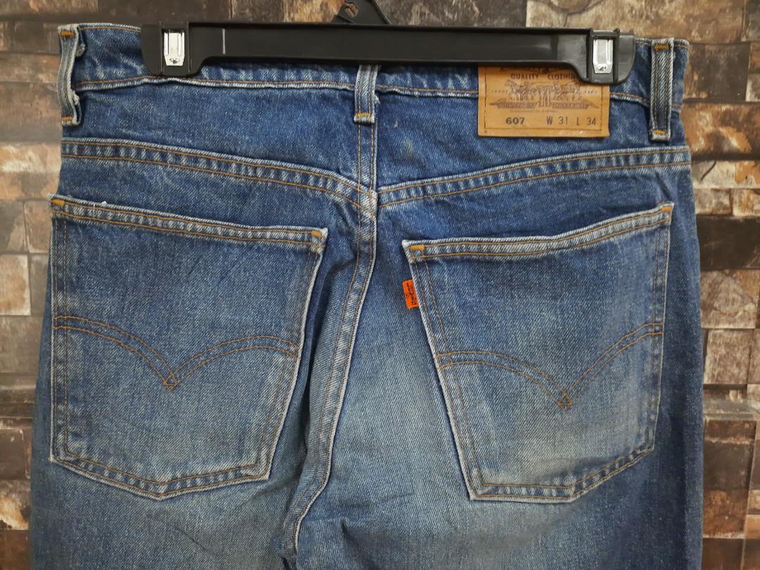 Levis 607 orange tab shop