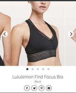 lululemon find focus bra