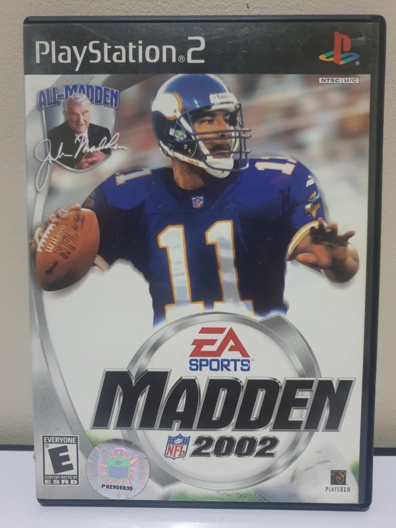Madden 2002 (ps2) (Category: Xbox) located in Quezon City. Submitted by itemsforadoption (Listing ID 1053437469, Image 1). Description: Rfs: Coming back from my quarantine break to post more items to sell. Decluttering old collection of games. Item Description: Original and working ps2 game. Great for collecting or just old school gaming. Comes with manual and disc has some scratches as you can see from the photos. Toss, catch and win! Ps: I have