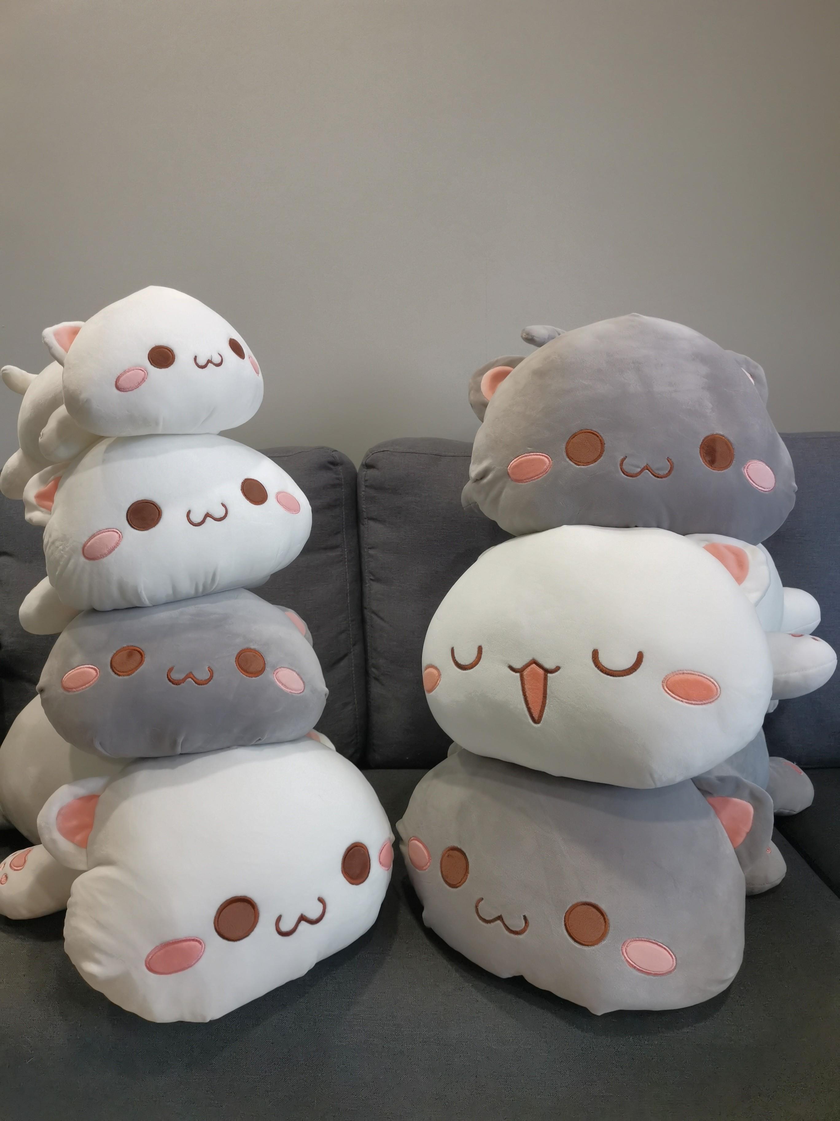 mochi mochi peach cat plush