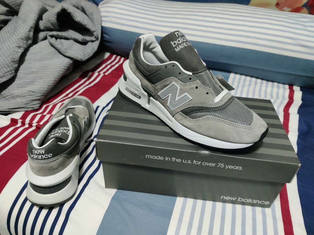New Balance M997 SGR Grey Day Pack Made in USA Men s Fashion Footwear Sneakers on Carousell