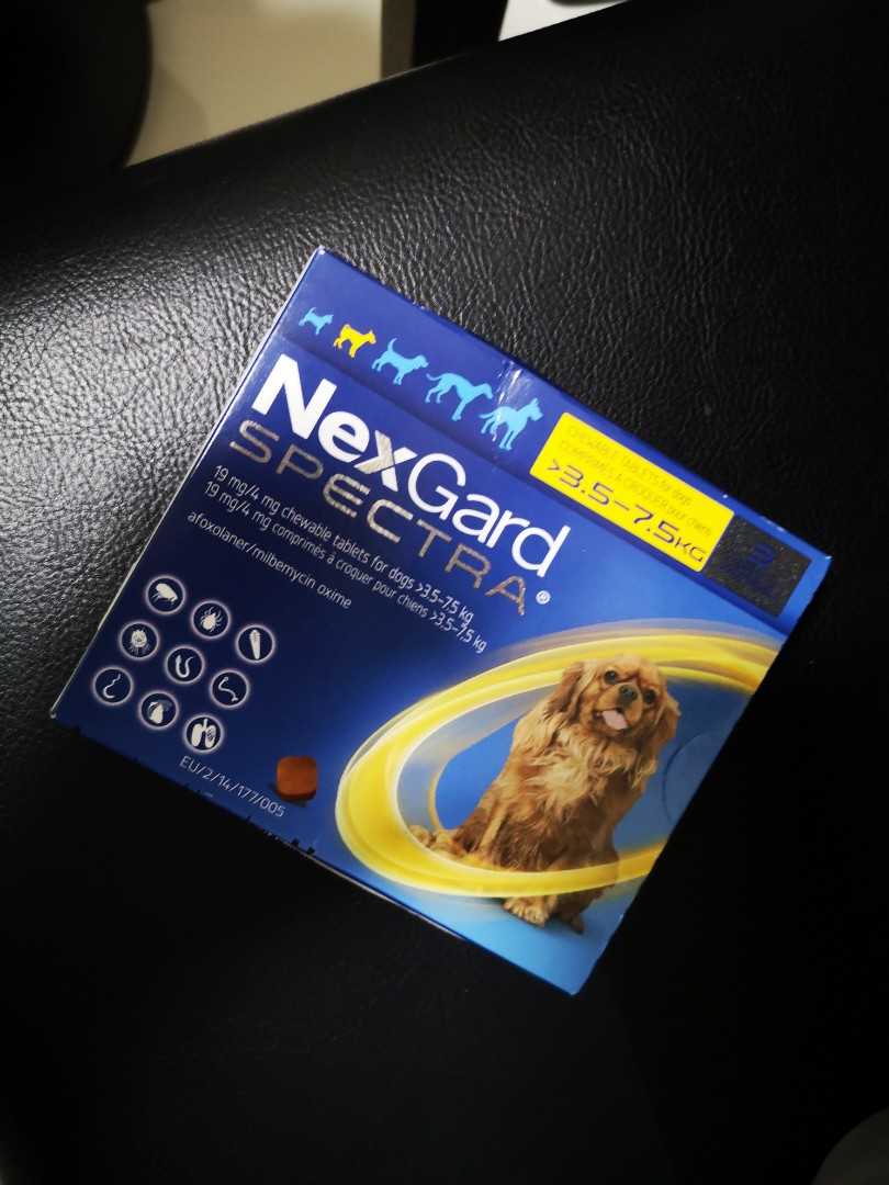 Nexguard Spectra, Pet Supplies, Homes & Other Pet Accessories on Carousell